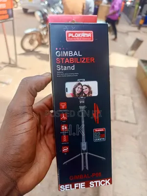 Plokama Gimbal Stabilizer Stand Selfie Stick, Model P66.