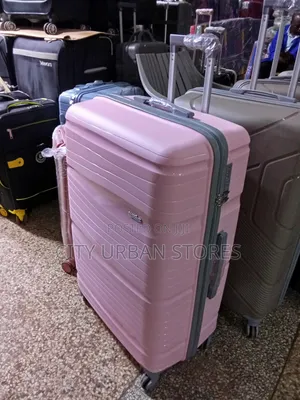 Medium Size Pink Suitcase