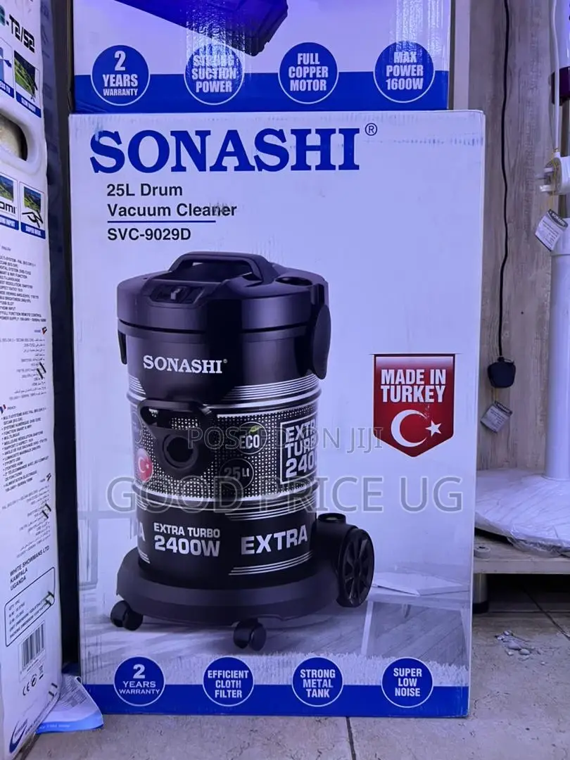 Sonashi SVC-9029d Drum Vacuum Cleaner.