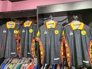 Answerz New Design Uganda Crane Jersey Original Material