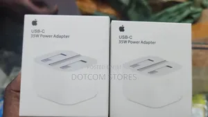 Apple 35w Dual Usb-C Port Compact Power Adapter.
