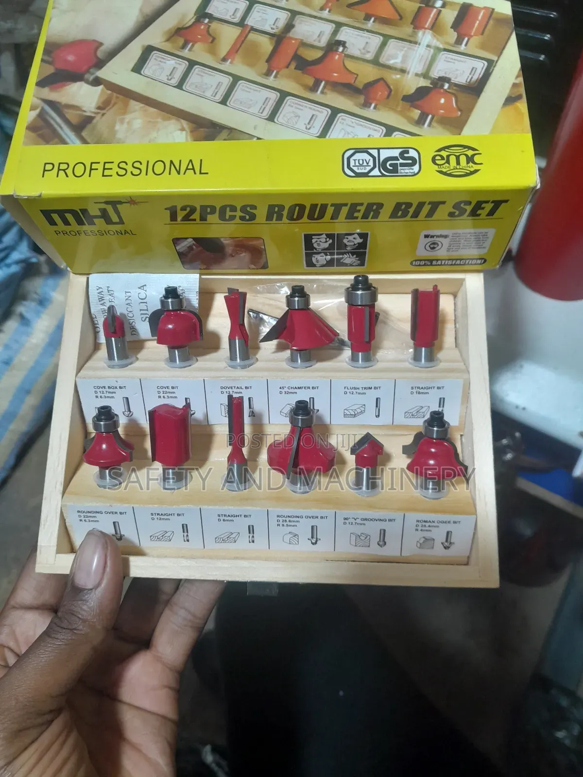MHT Router Bits 12pcs