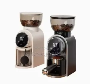 Commercial Electric Coffee Bean Grinder With Adjustable Coarseness.