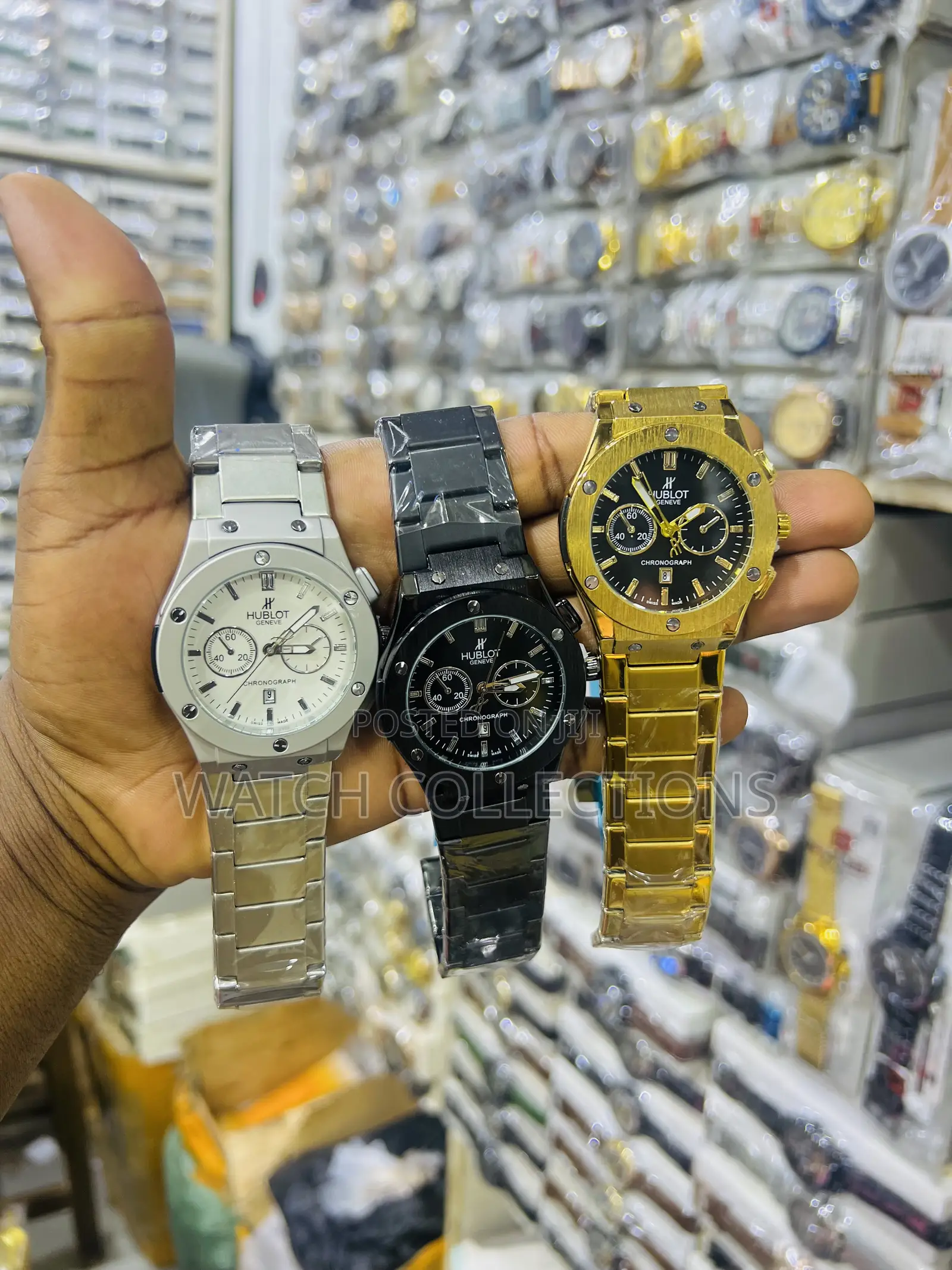 Fadeless Hublot Metallic Watch