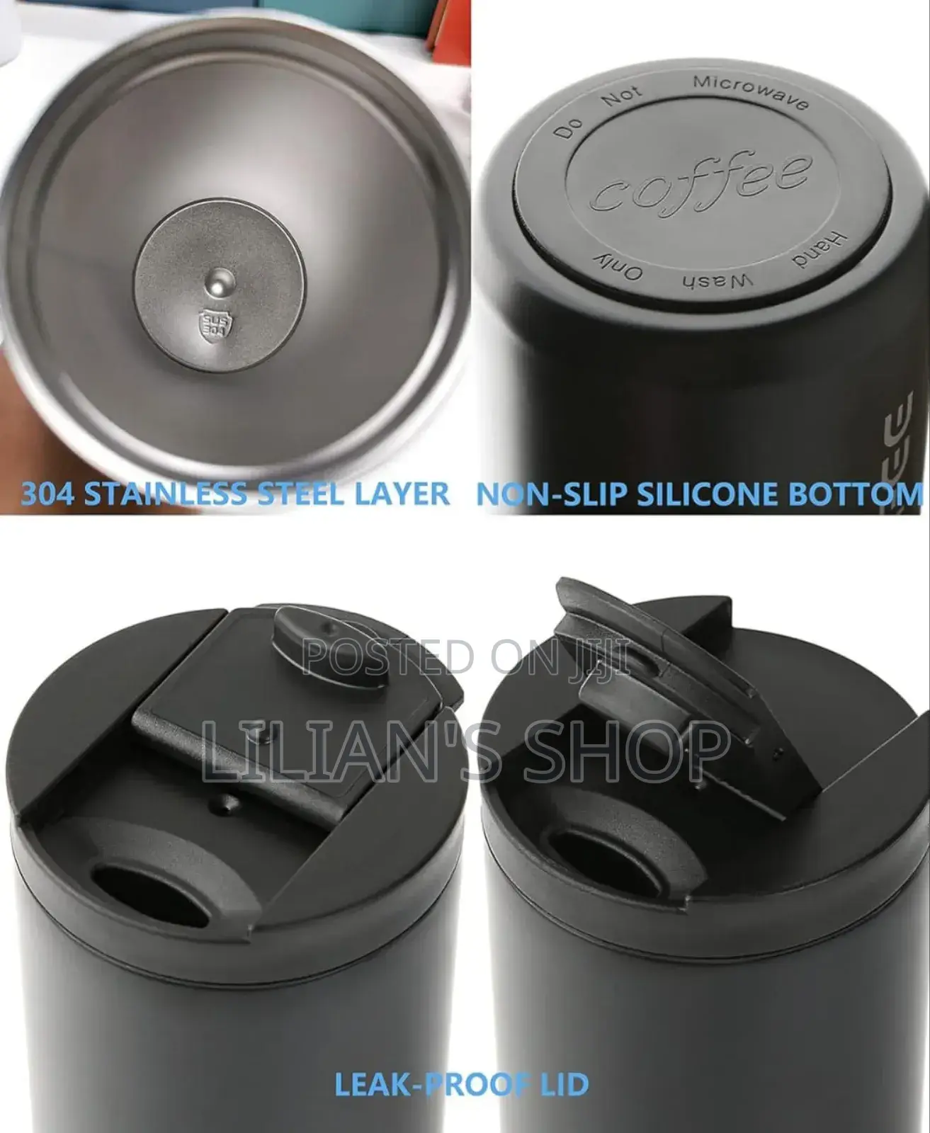 Wulisan Vacuum Insulated Travel Mug