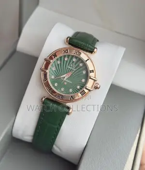 Womens Omega Leather Strap Watches