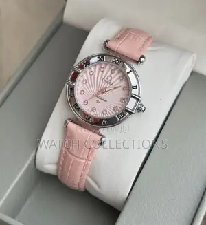 Womens Omega Leather Strap Watches