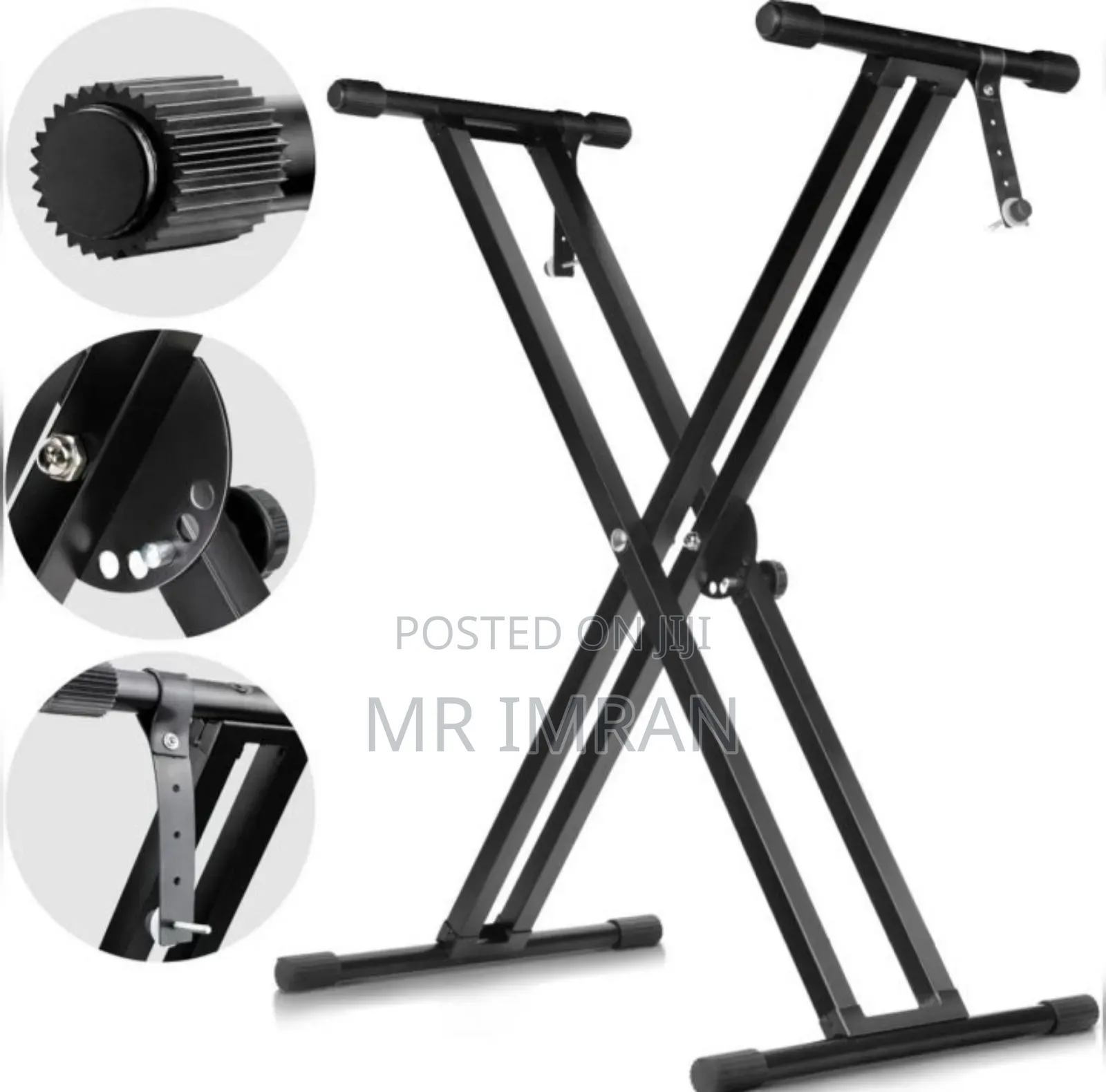 Double-Braced X-Style Keyboard Stand