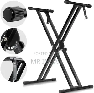 Double-Braced X-Style Keyboard Stand