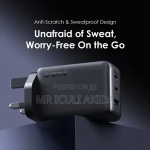 Original Oraimo Hyper Gan 65w Wall Charger Kit With 100w Cc Cable