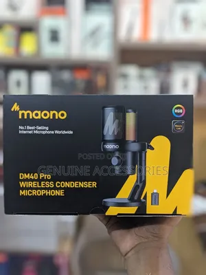 Maono Dm40 Pro Wireless and Usb Microphone