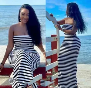 Zebra Sweater Dress