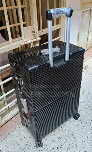 Black No Zip Suitcase