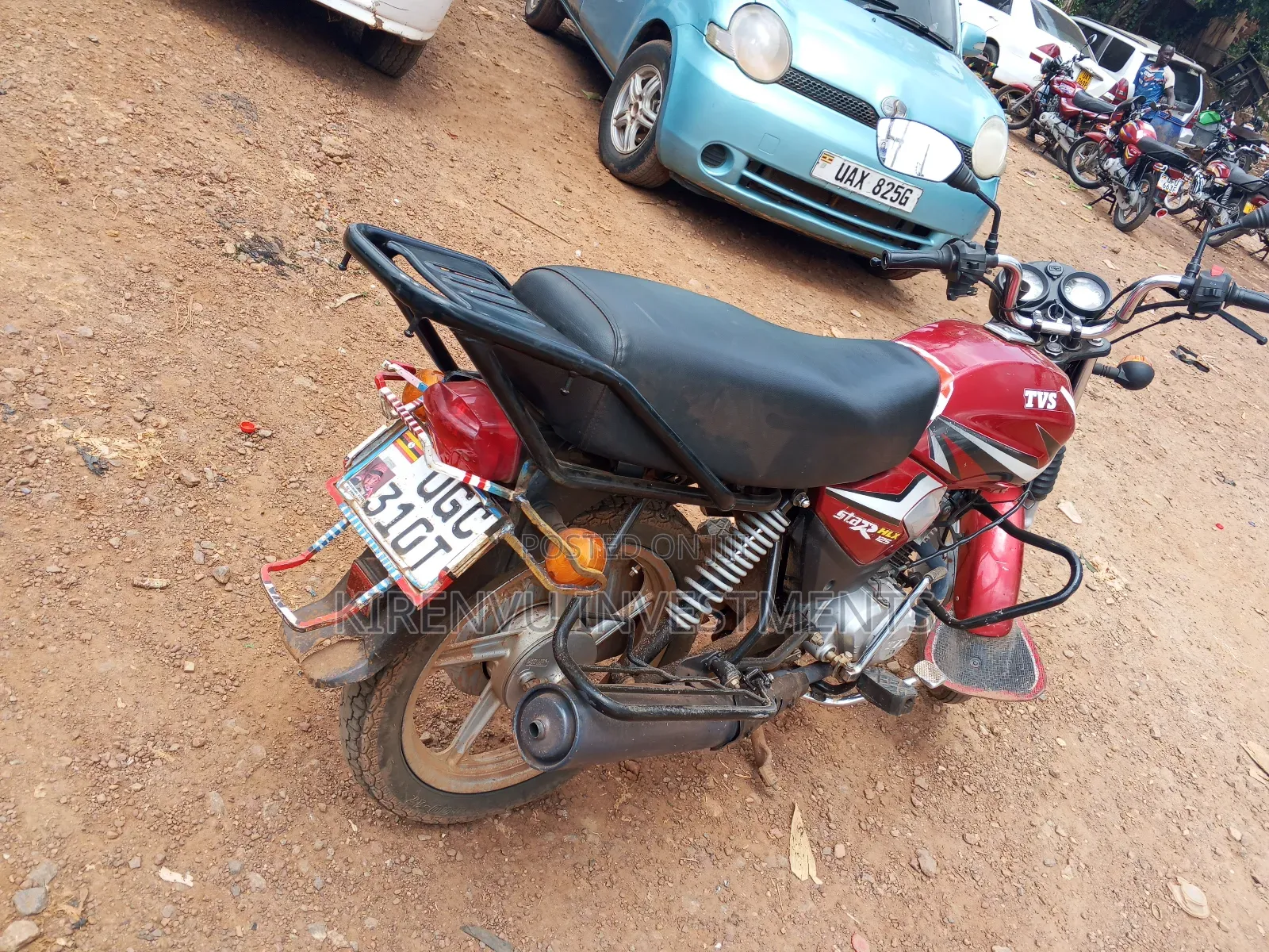 TVS HLX 125 2020 Red