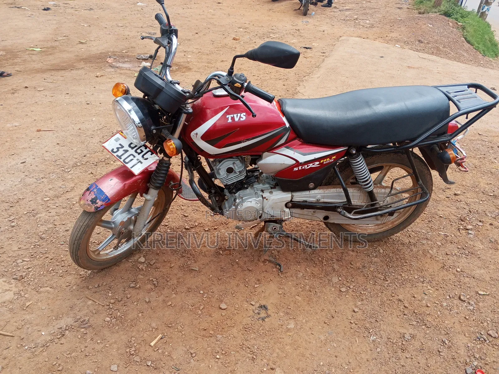 TVS HLX 125 2020 Red