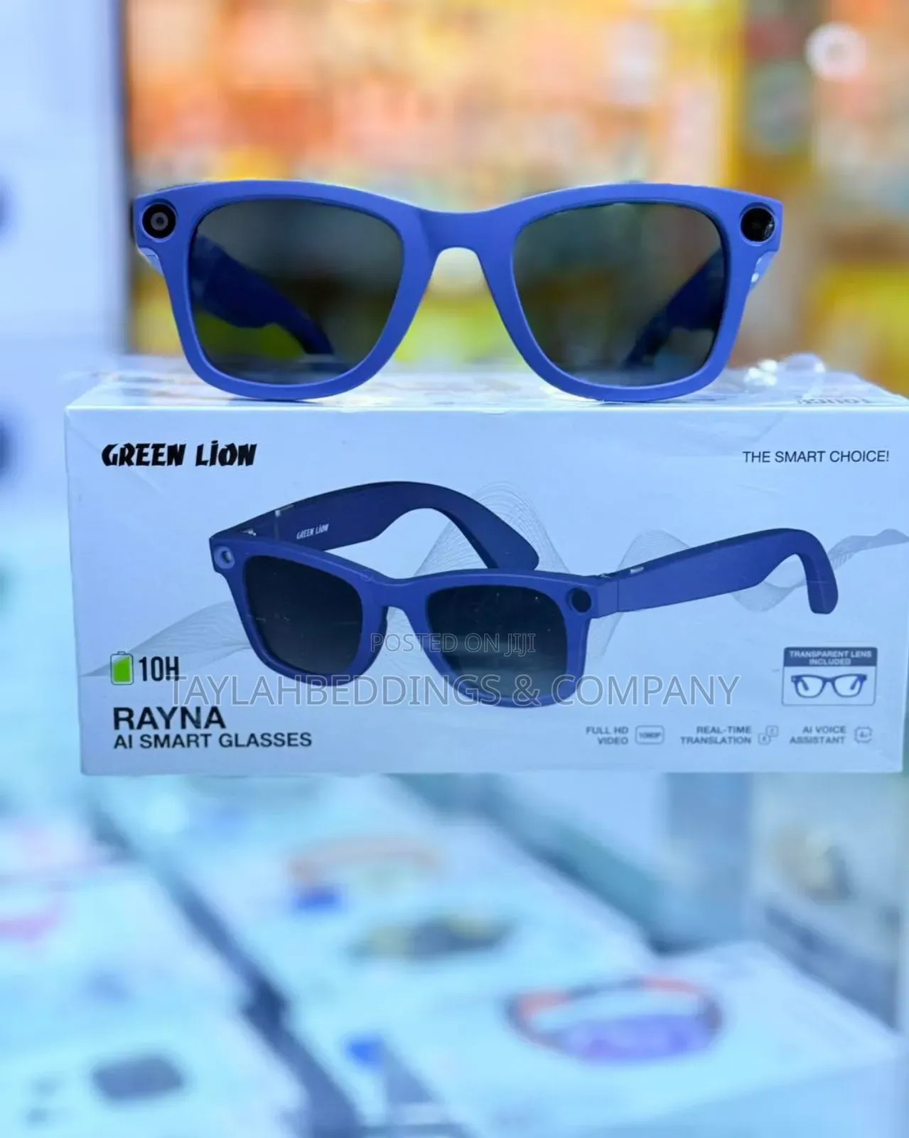 Green Lion Rayna Ai Camera Smart Glasses Real Time Translation
