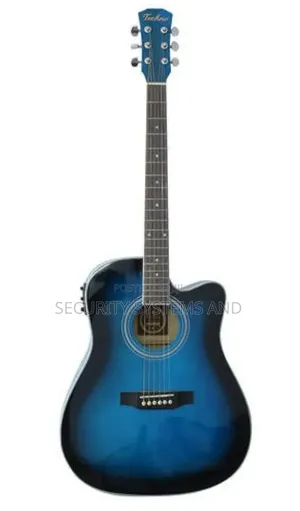 Acoustic Powered Guitar - Proffessional Sound - Blue Color