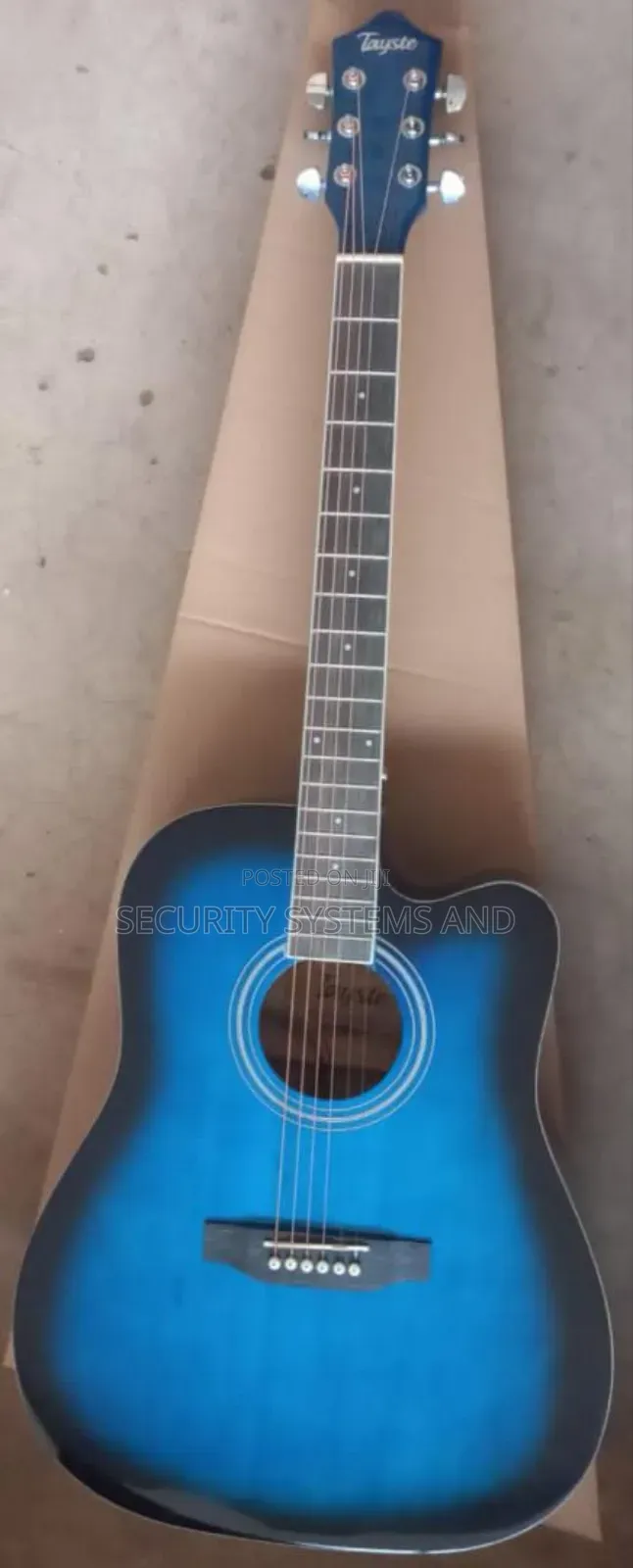 Acoustic Powered Guitar - Proffessional Sound - Blue Color