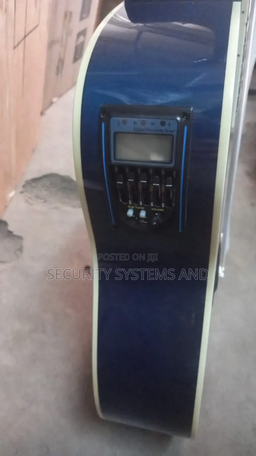 Acoustic Powered Guitar - Proffessional Sound - Blue Color