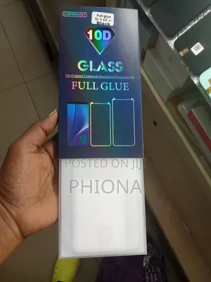 10d Full Glue S10+ Black Samsung