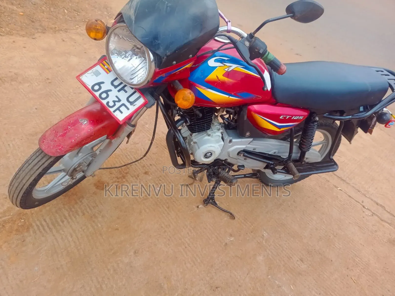 Bajaj Boxer 125 2021 Red