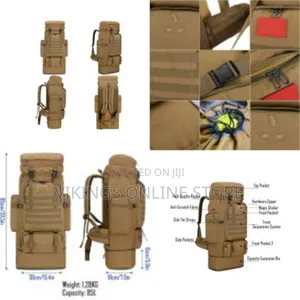 Tactical Backpack, Camping Hiking Backpack 85l Large Capacity Assault