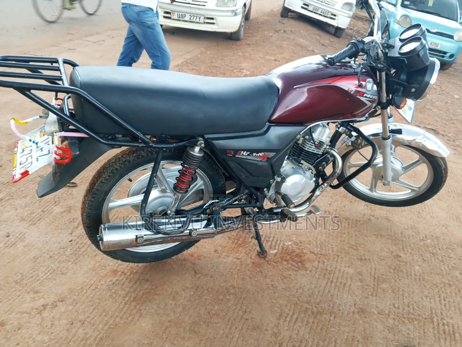 Haojue DK125 2020 Red