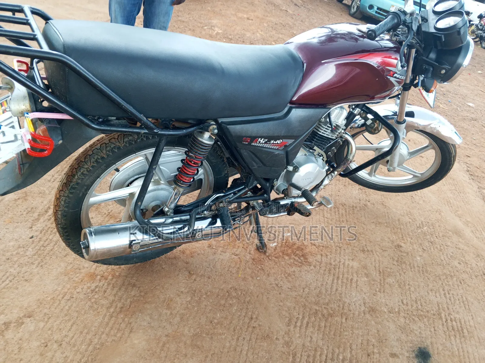 Haojue DK125 2020 Red