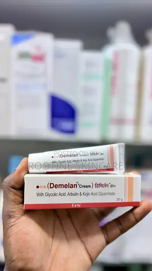 Demelan Cream With Glycolic Acid + Aburtin Kojic Acid Dipalmitate 20