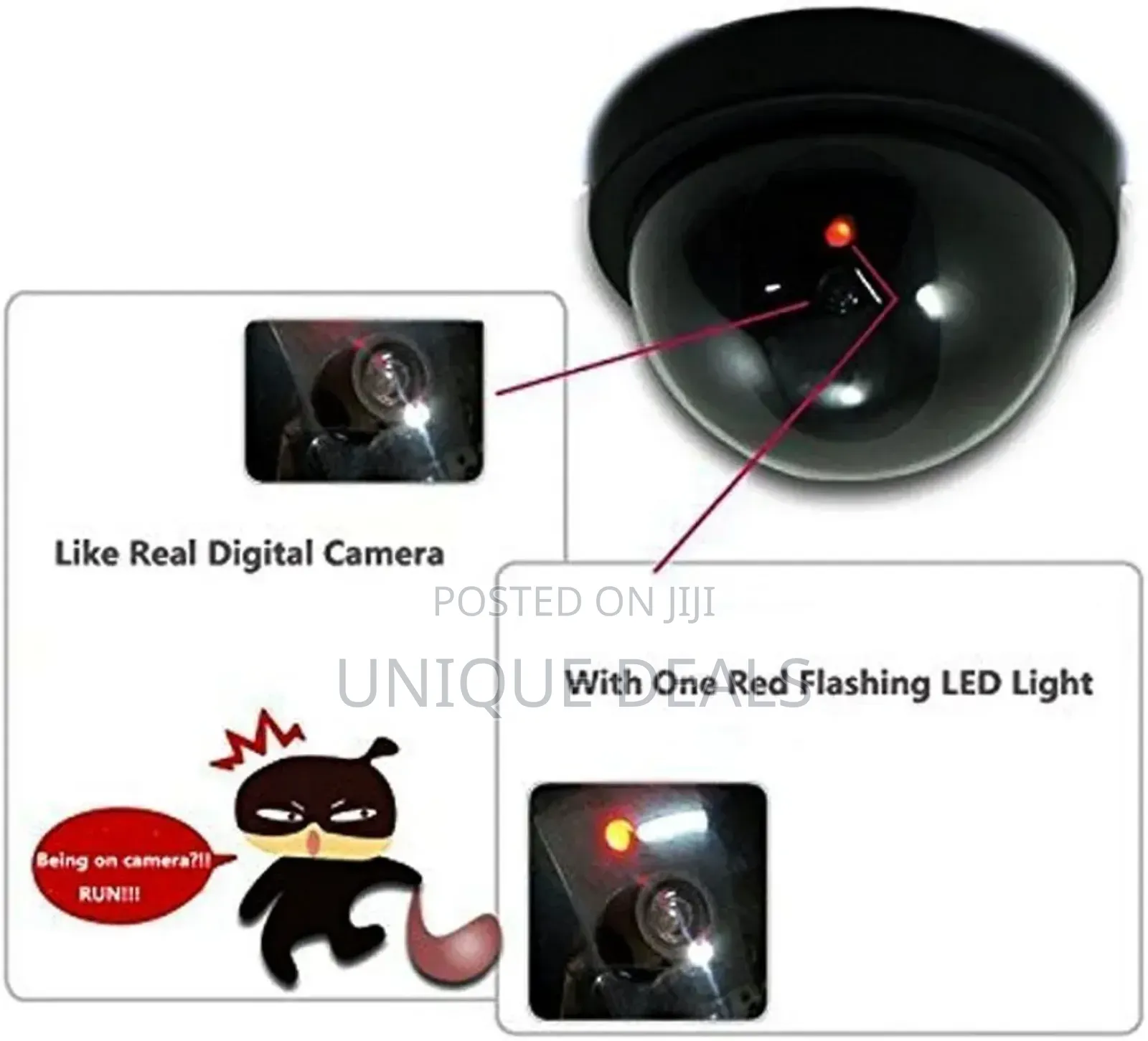 Indoor Outdoor Fake Dummy Security Camera