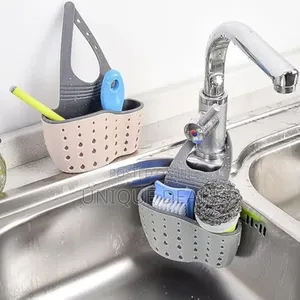 Multifunctional Sink Sponge Rack With Adjustable Strap