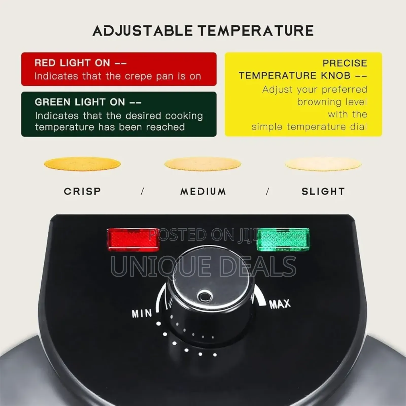 Electric Roti Maker,Non-Stick Automatic Adjustable Temperature