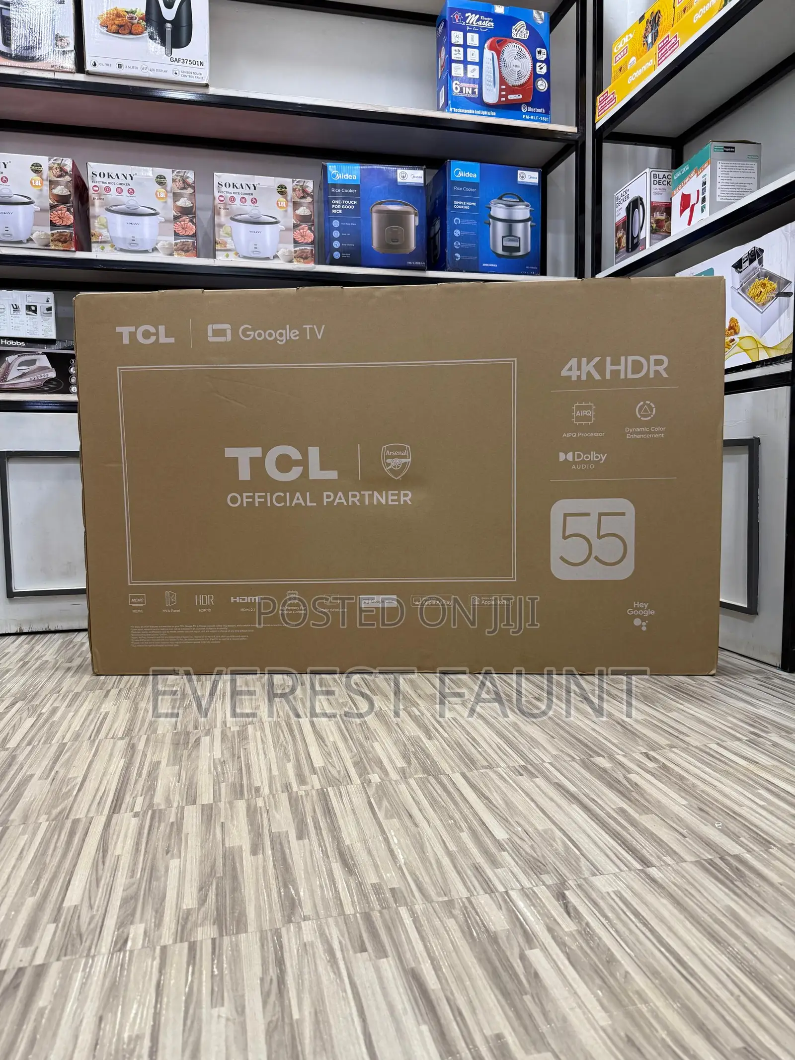 TCL 55'' 4khdr Google Tv