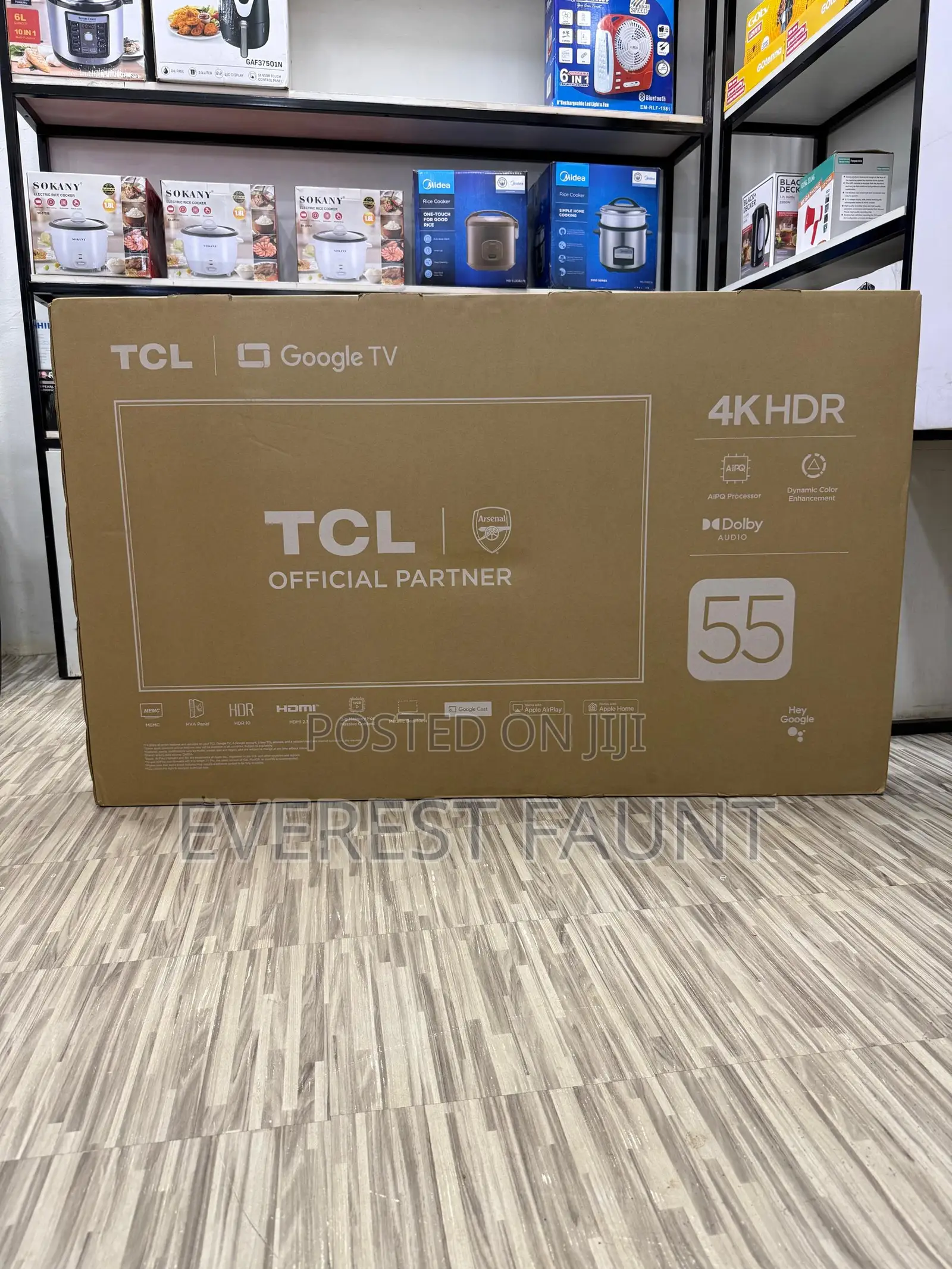 TCL 55'' 4khdr Google Tv