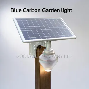 200w Blue Carbon Solar Garden Light