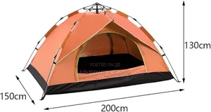 Portable Camping Automatic Tent,2-4 Person Camping Tent