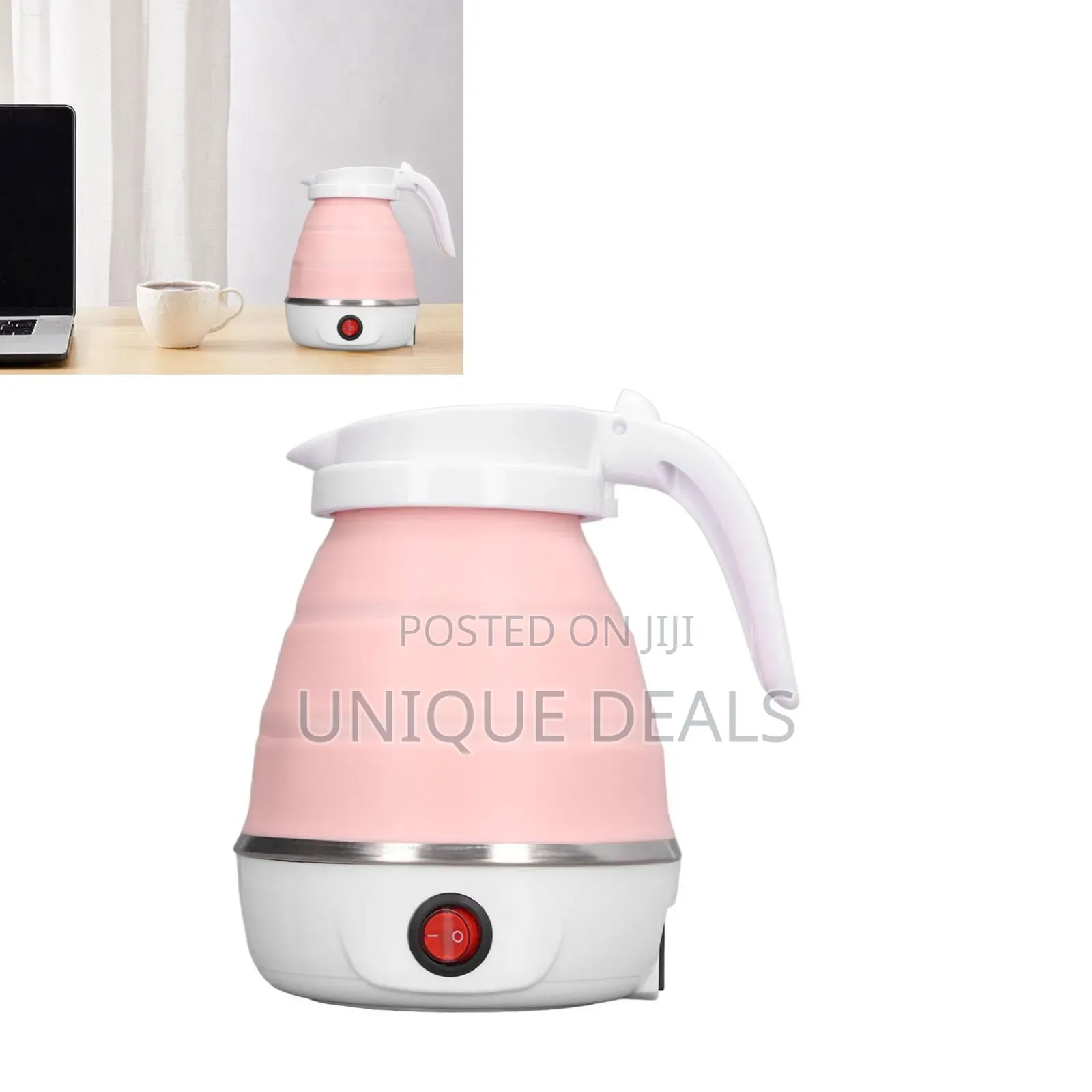 Folding Electric Kettle, Collapsible Hot Water Kettle