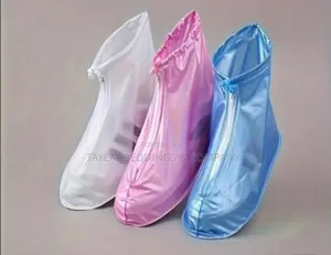 Waterproof Shoe Cover Pvc Reusable Non-slip Laboratory /Rain Shoecover