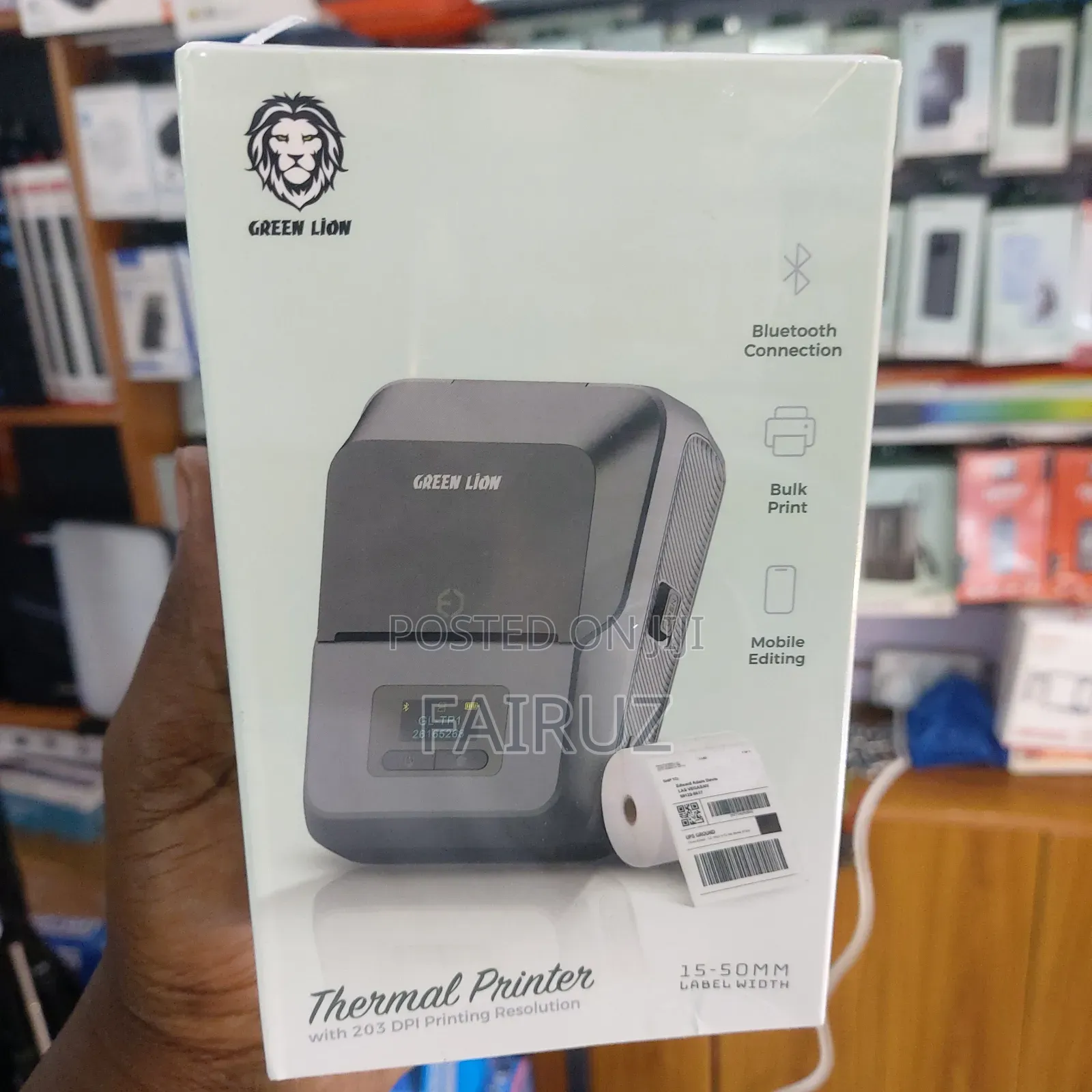 Thermal Printer With 203 Dpi Printing Resolution