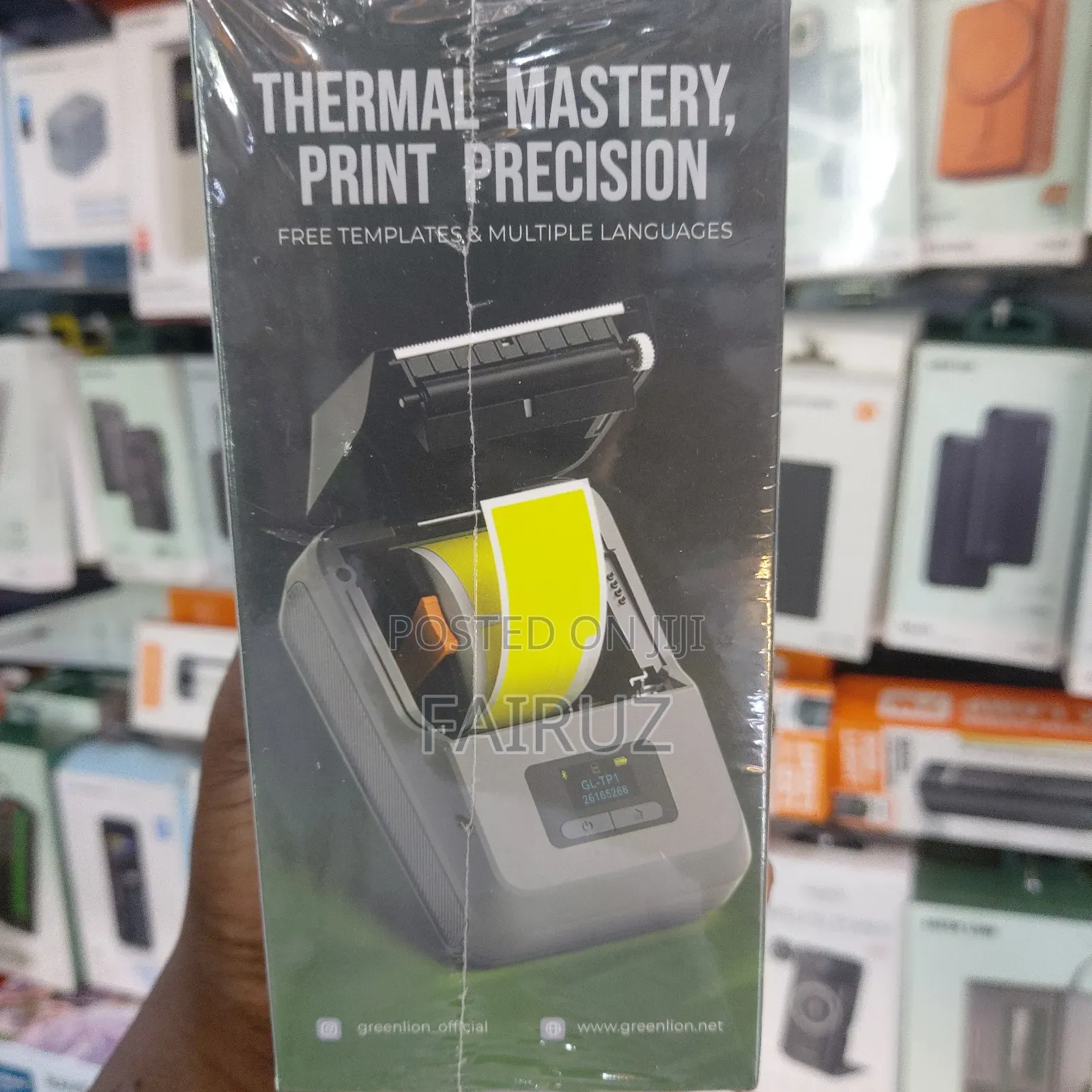 Thermal Printer With 203 Dpi Printing Resolution