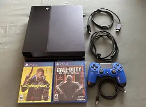 Sony Playstation 4 Ps4 500gb Console W/ Wireless Controller and Games