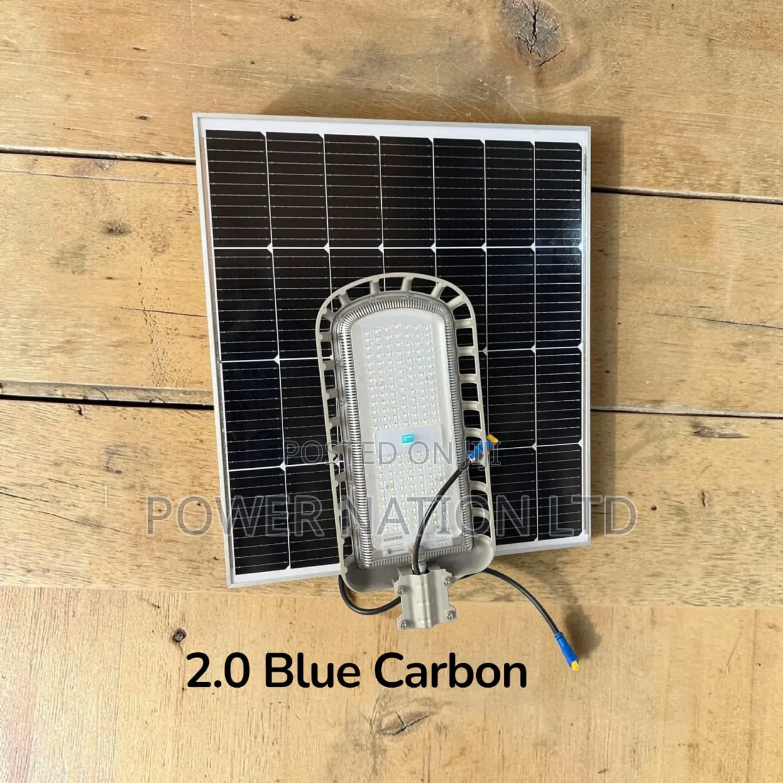 2.0 Interstellar Warrior Blue Carbon King Solar Street Light