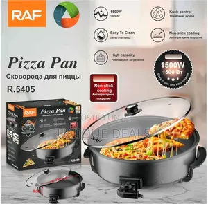 Non-Stick Electric Pizza Frying Pan Skillets Cooking Pot -1500watts
