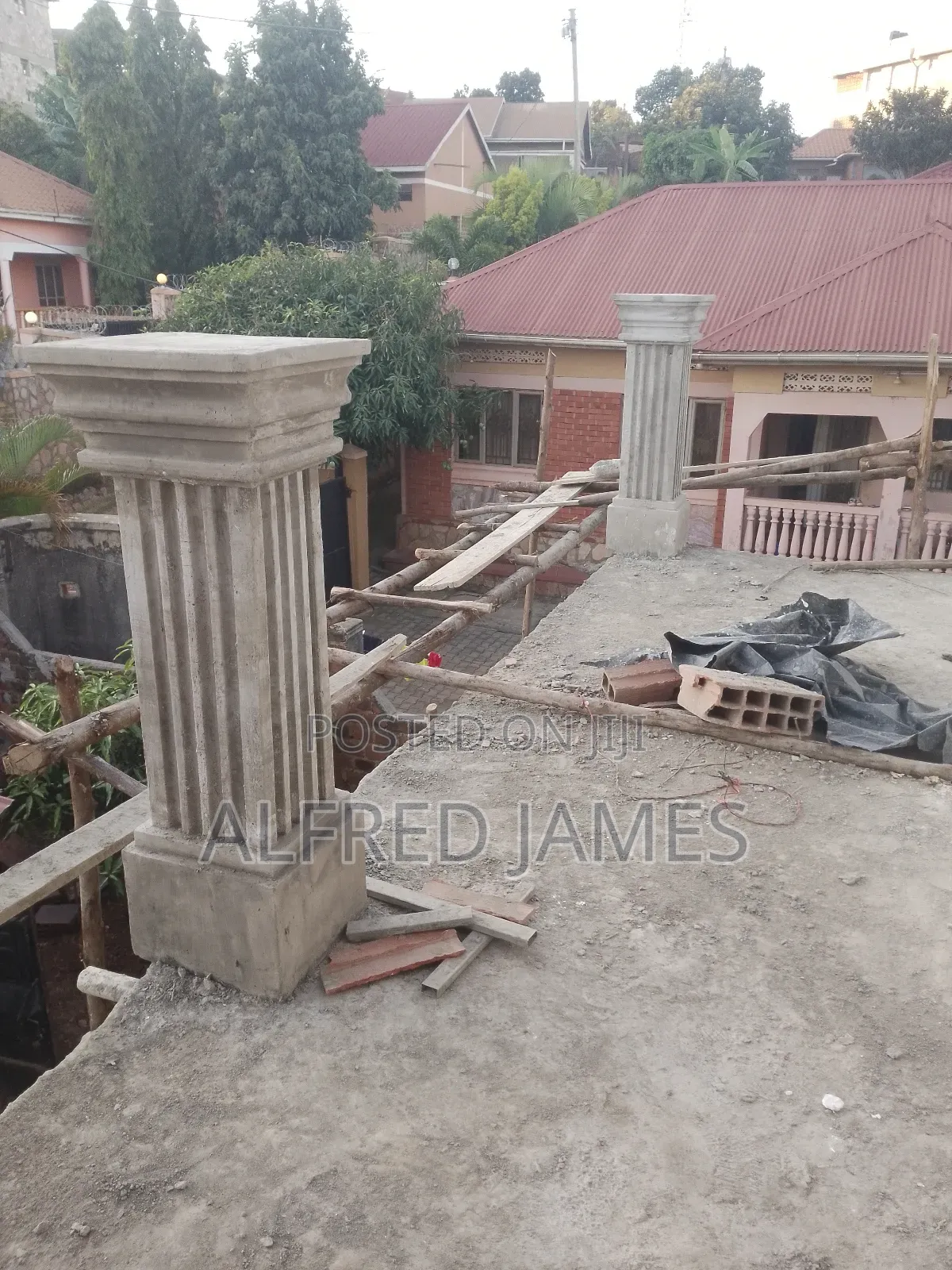 Greek Piller Designing Molding
