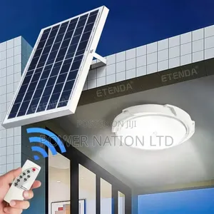 100w Interstellar Warrior Blue Carbon Solar Ceiling Light