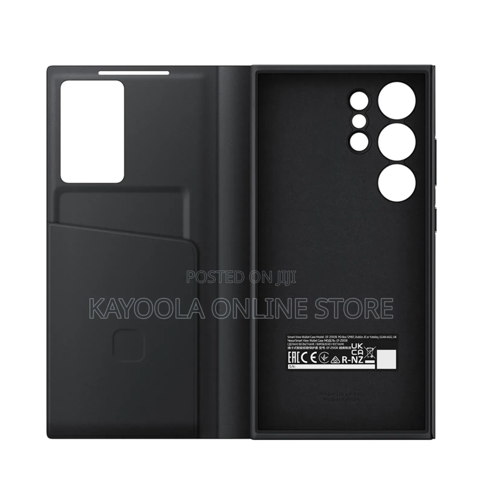 Original Smart View Wallet Flip Case Samsung Galaxy S24 Ultra