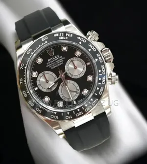 The Product Is a Rolex Cosmograph Daytona White Gold Watch With