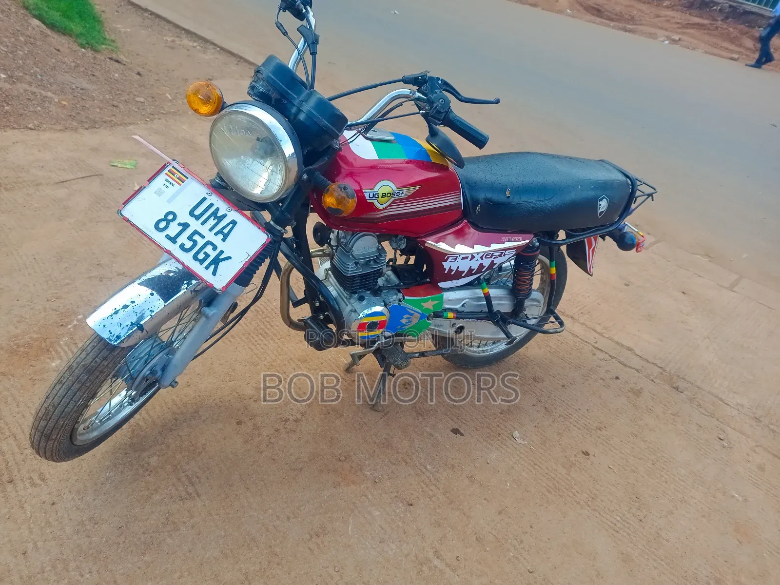 Bajaj Boxer 2025 Red