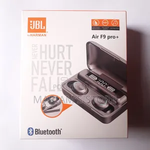 JBL Air F9 Pro+ Wireless Bluetooth Earbuds.