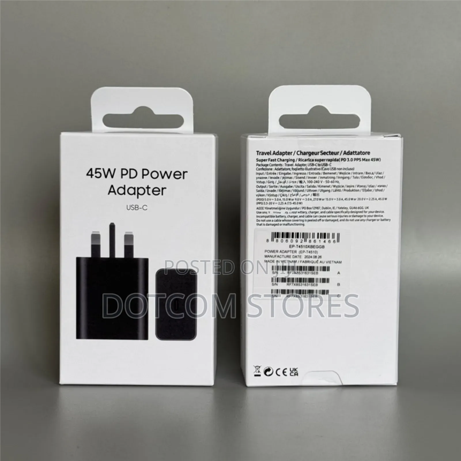 Samsung 45w Usb-C Pd Adapter,